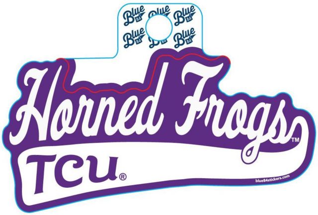 Texas Christian University Fullsize Sticker