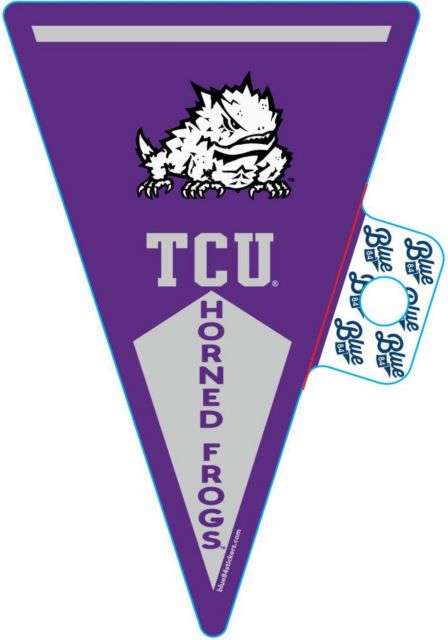 Texas Christian University Full-Size Sticker