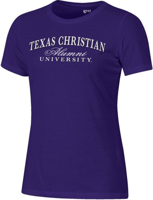 Texas Christian University Alumni Women's Relaxed Fit Short Sleeve T-Shirt