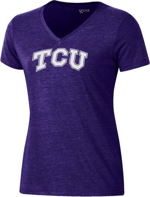 Texas Christian University Women's Relaxed Fit Short Sleeve T-Shirt