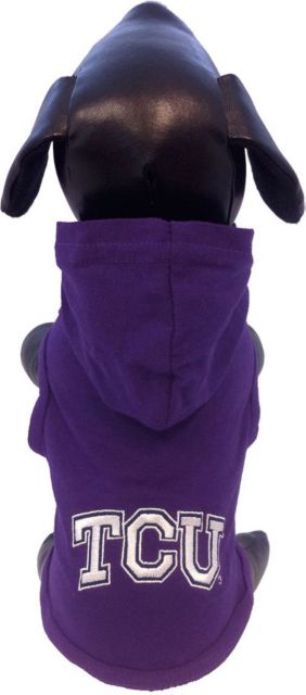 Texas Christian University Dog Fleece Hoodie