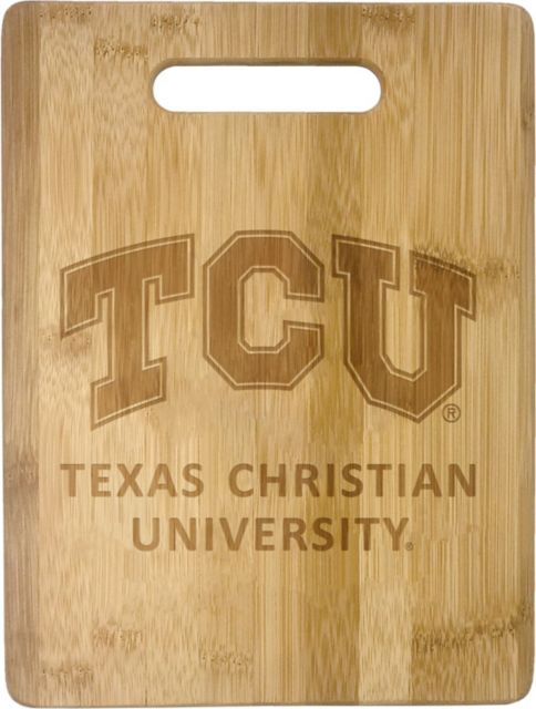 Texas Christian University 11.5'' Rectangular Cutting Board