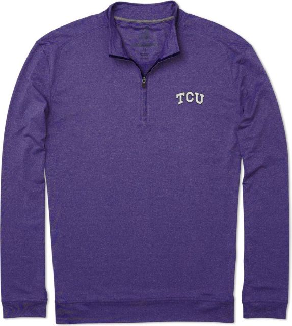 Texas Christian University Horned Frogs 1/4 Zip Top