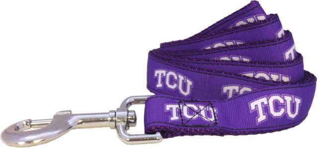 Texas Christian University 6 FT Dog Leash