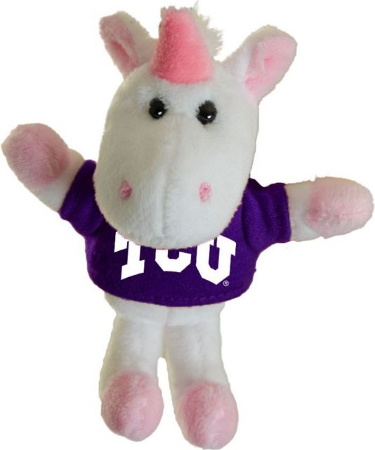 Texas Christian University Plush Magnet