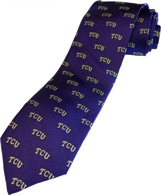 Texas Christian University Solid Tie