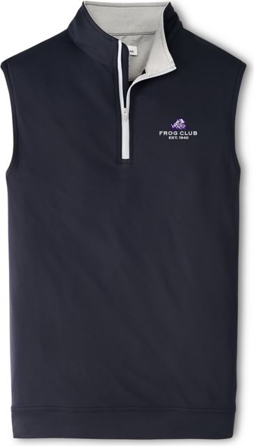 Texas Christian University Frog Club Galway Quarter Zip Vest