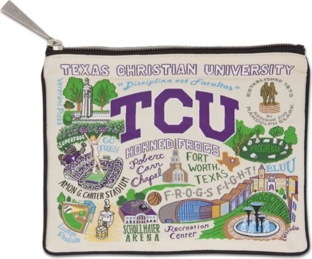 Texas Christian University Pouch