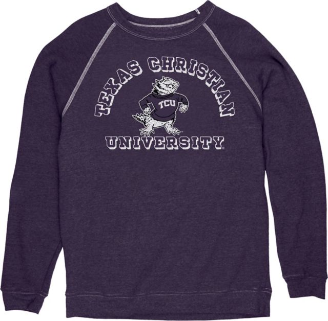 Texas Christian University Horned Frogs Raglan Crew