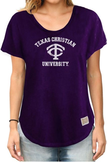 Texas Christian University Women's Slim Fit Short Sleeve T-Shirt