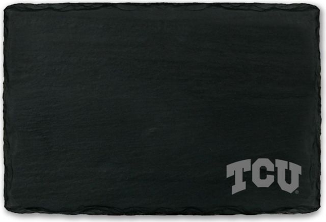 Texas Christian University Slate Serving Tray