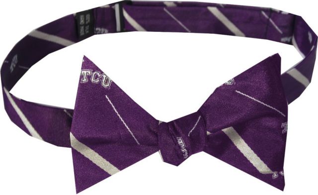 Texas Christian University Horned Frogs Silk Bowtie