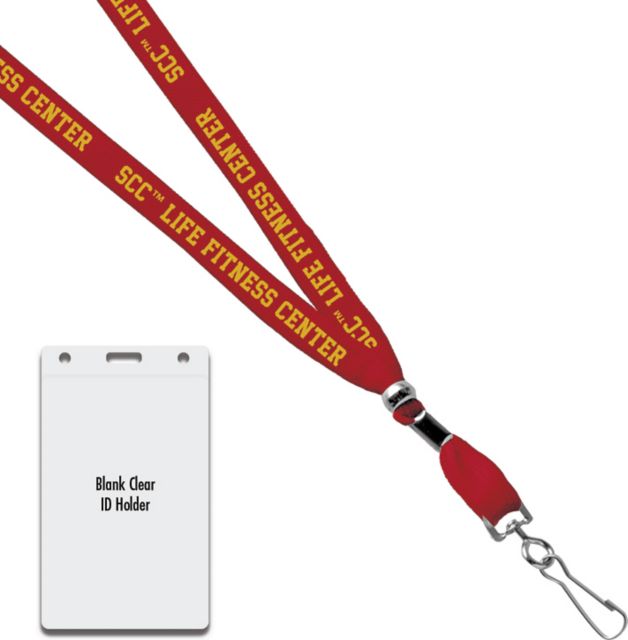 Sacramento City College Card Dispenser Lanyard