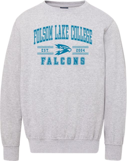 Folsom Lake College Falcons Fleece Crewneck