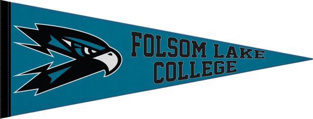 Folsom Lake College 9"X24" Full Color Pennant