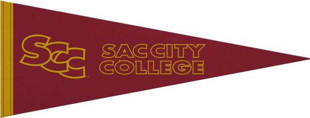 Sacramento City College 9x24 Pennant