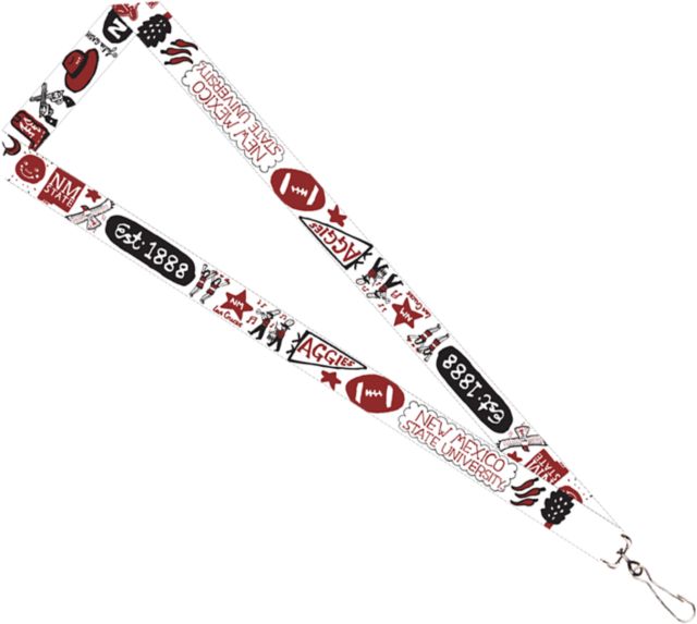 New Mexico State University 3/4'' Lanyard