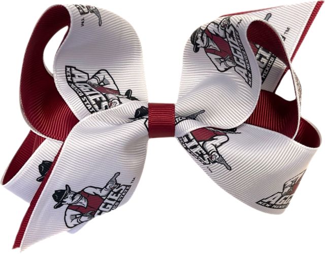 New Mexico State University Child 2-Toned Hairbow