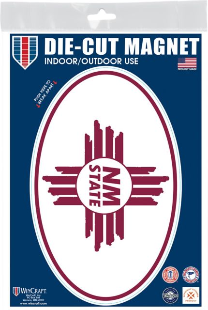 New Mexico State University 3.5 x 5.5 Oval Magnet