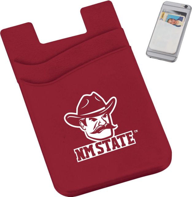 New Mexico State University Silicone Card Wallet
