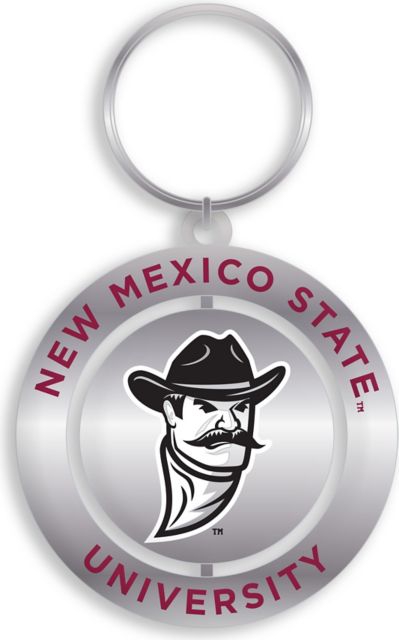 New Mexico State University Aggies Spinner Key Tag