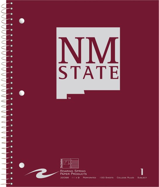 New Mexico State University Notebook 100-Sheet