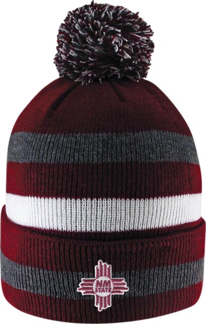 New Mexico State University Knit Cuff Pom Hat