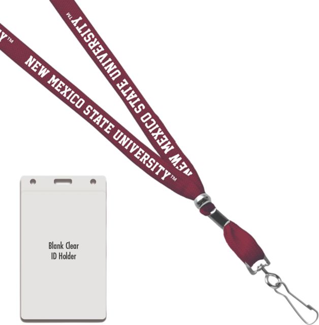 New Mexico State University Card Dispenser Lanyard