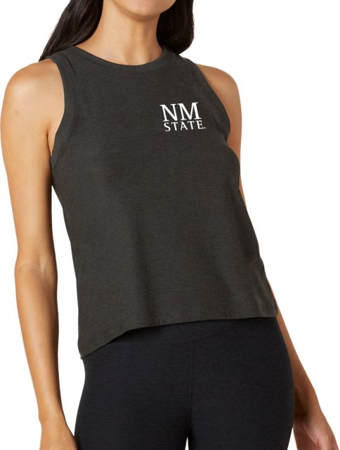 New Mexico State University Beyond Yoga Featherweight Rebalance Tank