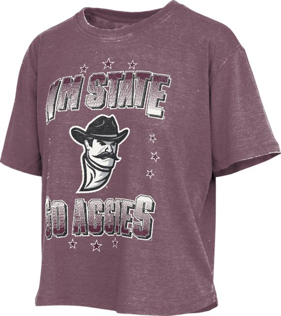 New Mexico State University Aggies Women's Cropped Short Sleeve T-Shirt
