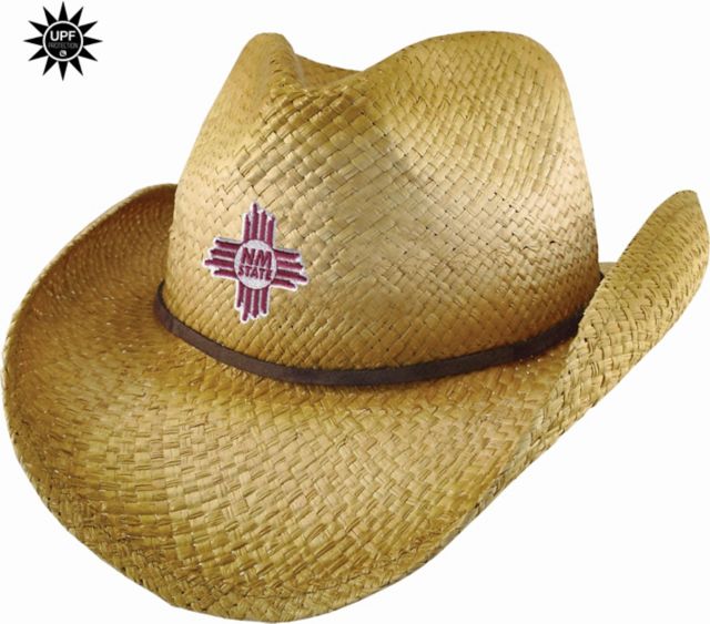 New Mexico State University Women's Wrangler Straw Hat