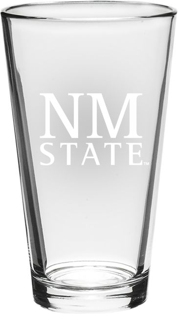New Mexico State University 16 oz. Mixing Glass