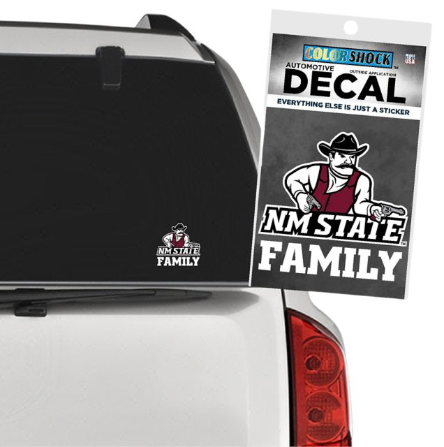 New Mexico State University Family Decal