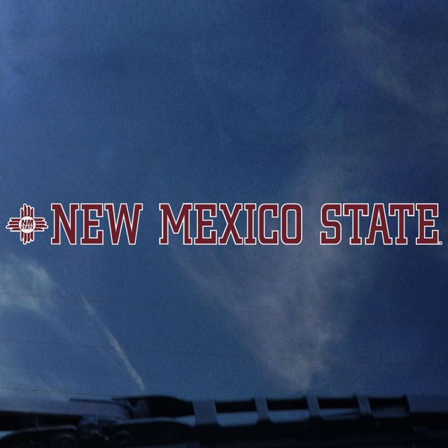 New Mexico State University Strip Decal
