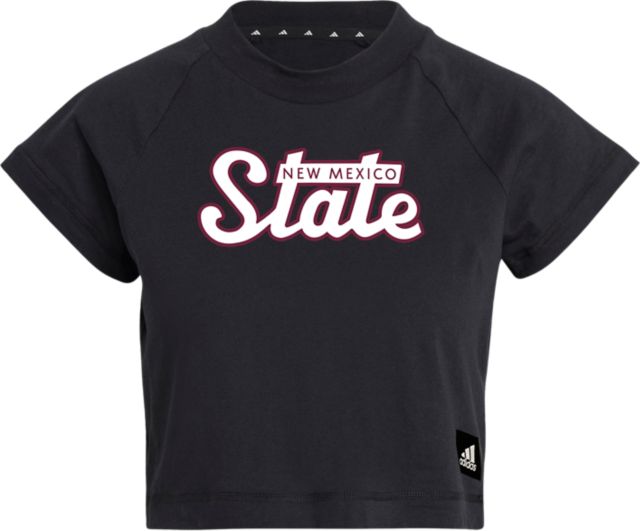 New Mexico State University Women's Crop Short Sleeve T-Shirt