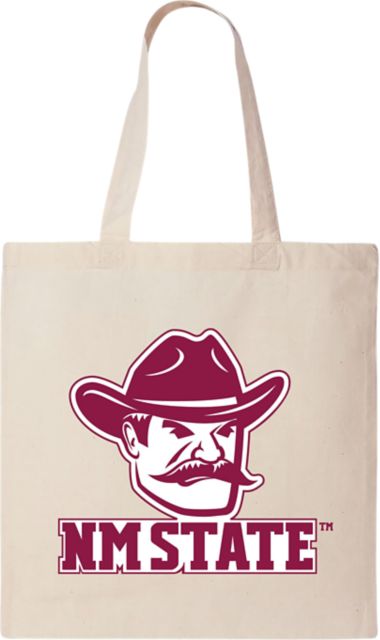 New Mexico State University 15 x 16 Canvas Tote Bag