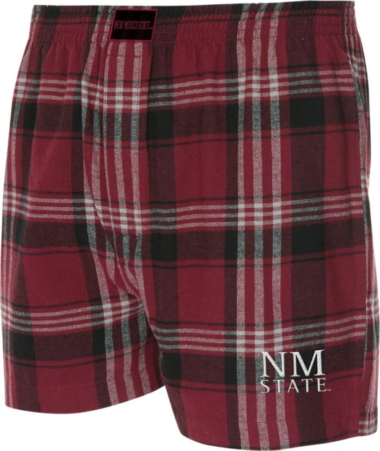 New Mexico State University Flannel Boxers