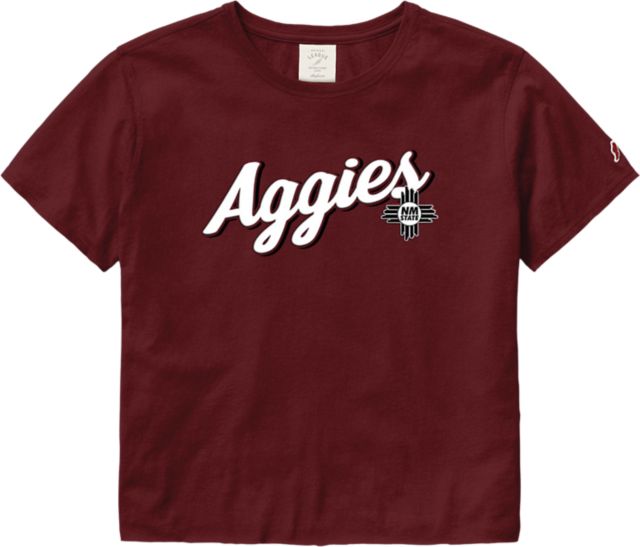 New Mexico State University Aggies Women's Crop Short Sleeve T-Shirt