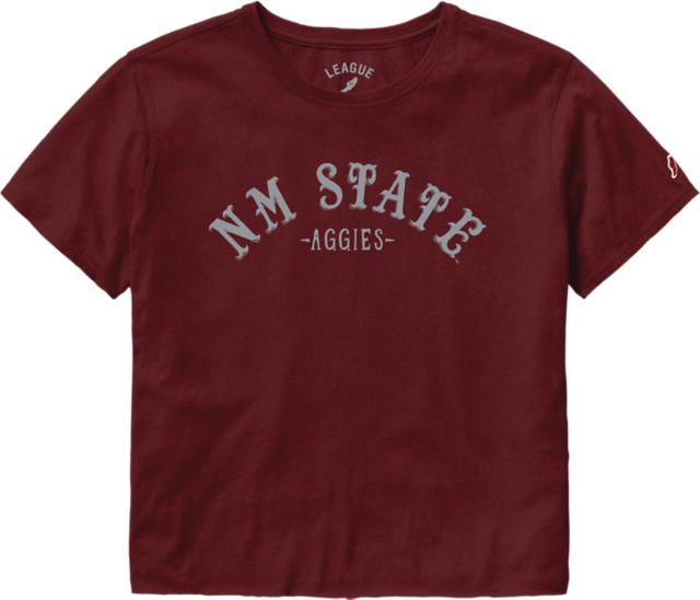 New Mexico State University Women's Crop Short Sleeve T-Shirt