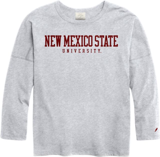 New Mexico State University Oversize Long Sleeve T Shirt