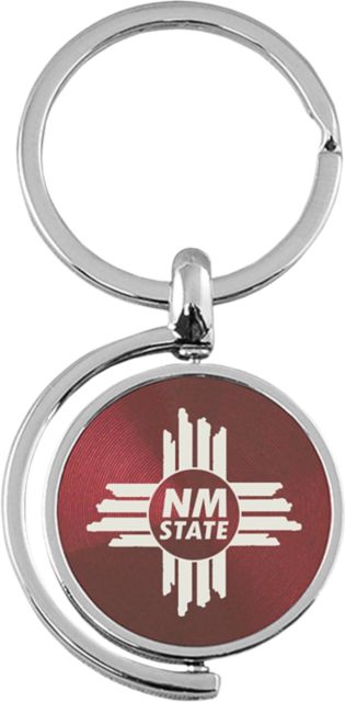 New Mexico State University Spinner Key Tag