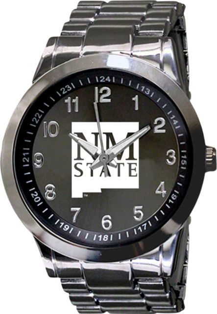 New Mexico State University 44mm Men's Metal Watch