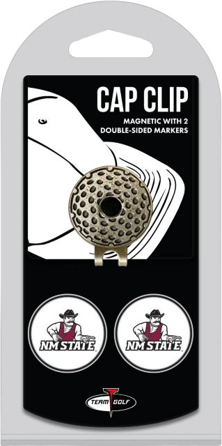 New Mexico State University Golf Cap Clip and Ball Marker Set