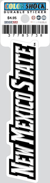 New Mexico State University Aggies Durable Sticker