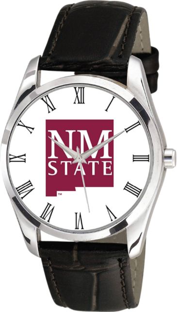 New Mexico State University 26mm Ladies Leather Watch
