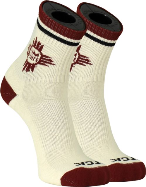 New Mexico State University Vintage Quarter Crew Socks