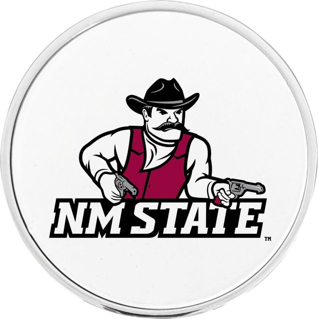 New Mexico State University Aggies Circle Adhesive Emblem