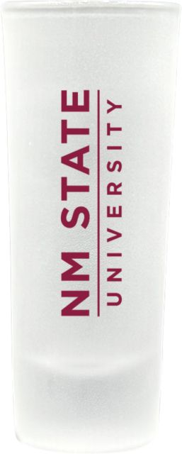 New Mexico State University Frosted Collector's Glass