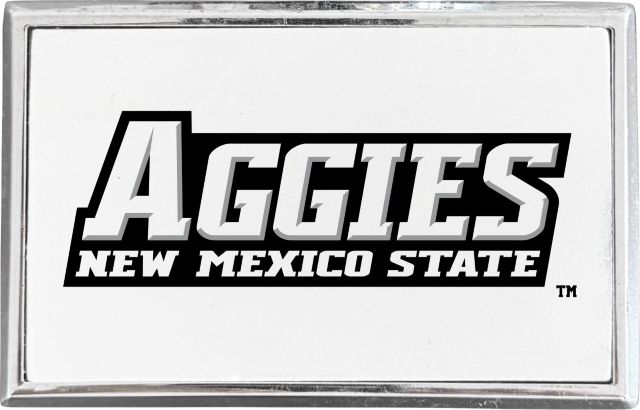 New Mexico State University Rectangle Adhesive Emblem