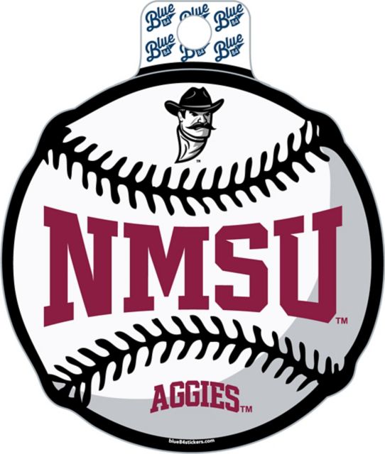New Mexico State University Aggies Baseball Sticker